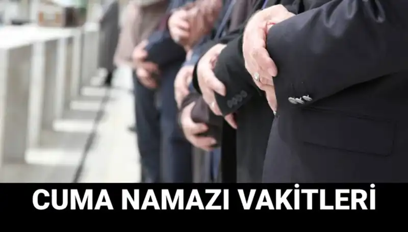 Türkiye'nin Üç Büyük Şehrinde Cuma Namazı Saati Belli Oldu