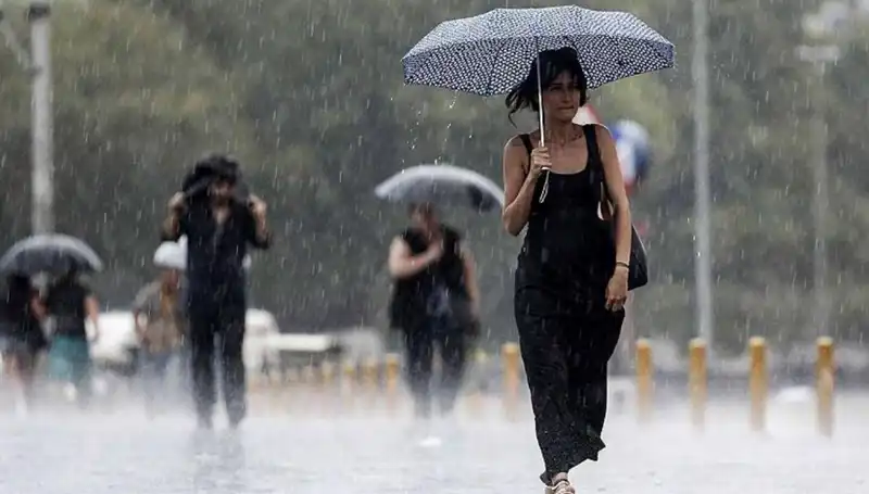 İstanbul ve Ankara'yı Vuracak Sağanak Yağış Uyarısı!
