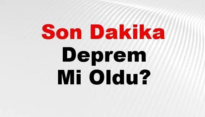 Hatay'da Şok Edici Deprem: Son Durum ve İlk Bilgiler burada