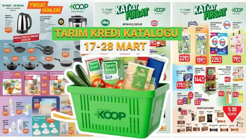 Tarım Kredi Kooperatif Marketleri'nde Yılın İndirimlerini Kaçırmayın!
