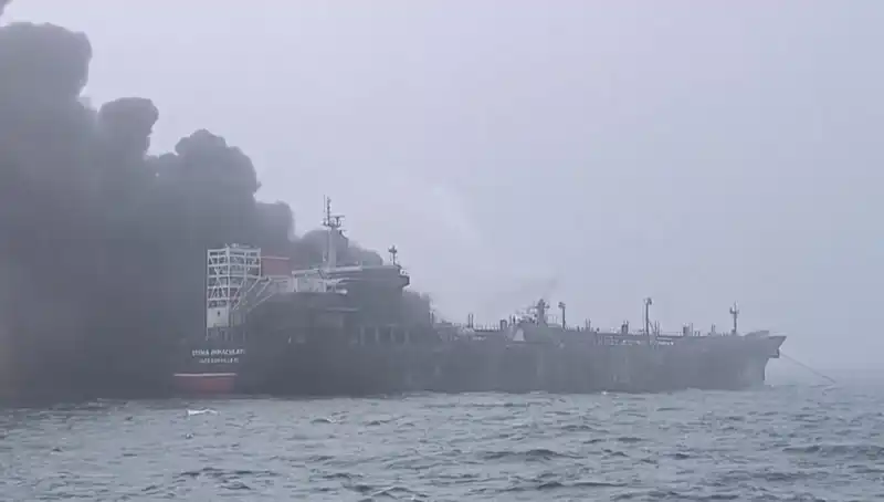 Kuzey Denizi'nde Zehirli Çarpışma: Kaza Alanı Yasaklı Bölge İlan Edildi
