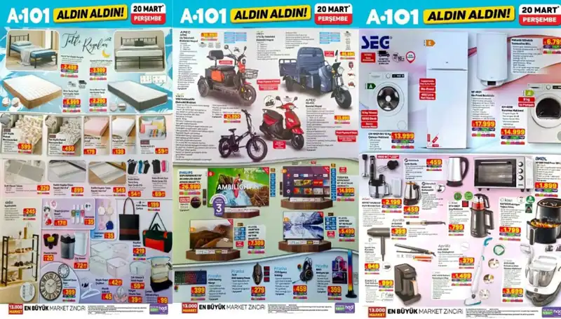A101 Aktüel Kataloğu ile Mutfakta Tasarruf Zamanı: Elektronik Ürünlerde Büyük İndirimler!