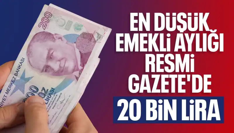 Emeklilerin Yüzünü Güldüren Yeni Düzenleme: En Düşük Maaş 20 Bin Lira Oldu