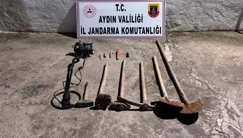 Aydın’da Kaçak Kazı Gerçeği: Suçüstü Yakalanan Şebeke Çökertildi