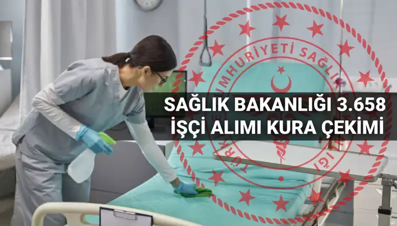Sağlık Bakanlığı 2025 Kura Tarihini Açıkladı: 3.658 İşçi Alımı İçin Heyecan Dorukta!