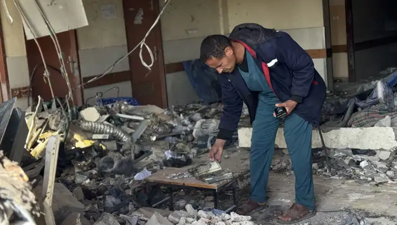 İsrail Ordusundan Şok Bombardıman: Nasır Hastanesi'nde 5 Kişi Hayatını Kaybetti