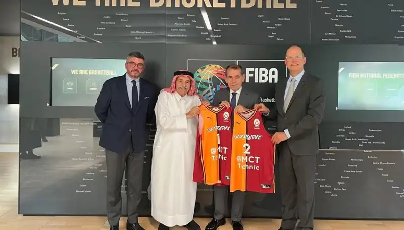 Galatasaray Yönetimi’nden FIBA’ya Sürpriz Ziyaret: İşbirlikleri ve Gelecek Hedefleri