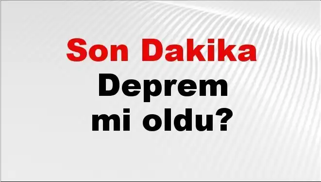 Kütahya'da Şiddetli Deprem! Son Gelişmeler ve Ayrıntılar